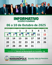 Convocação à Cidadania: Câmara de Marianópolis Anuncia Calendário de Sessões Parlamentares de Outubro