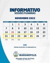 Informativo de Sessão Ordinária de Novembro