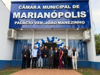 Marianópolis do Tocantins Inaugura Sede do Palácio Vereador João Manezinho